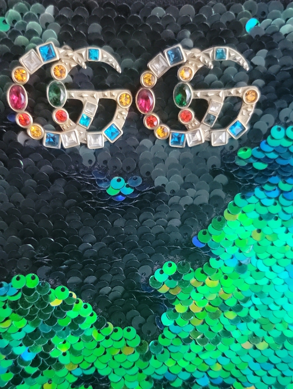 Multicolored Stone Earrings
